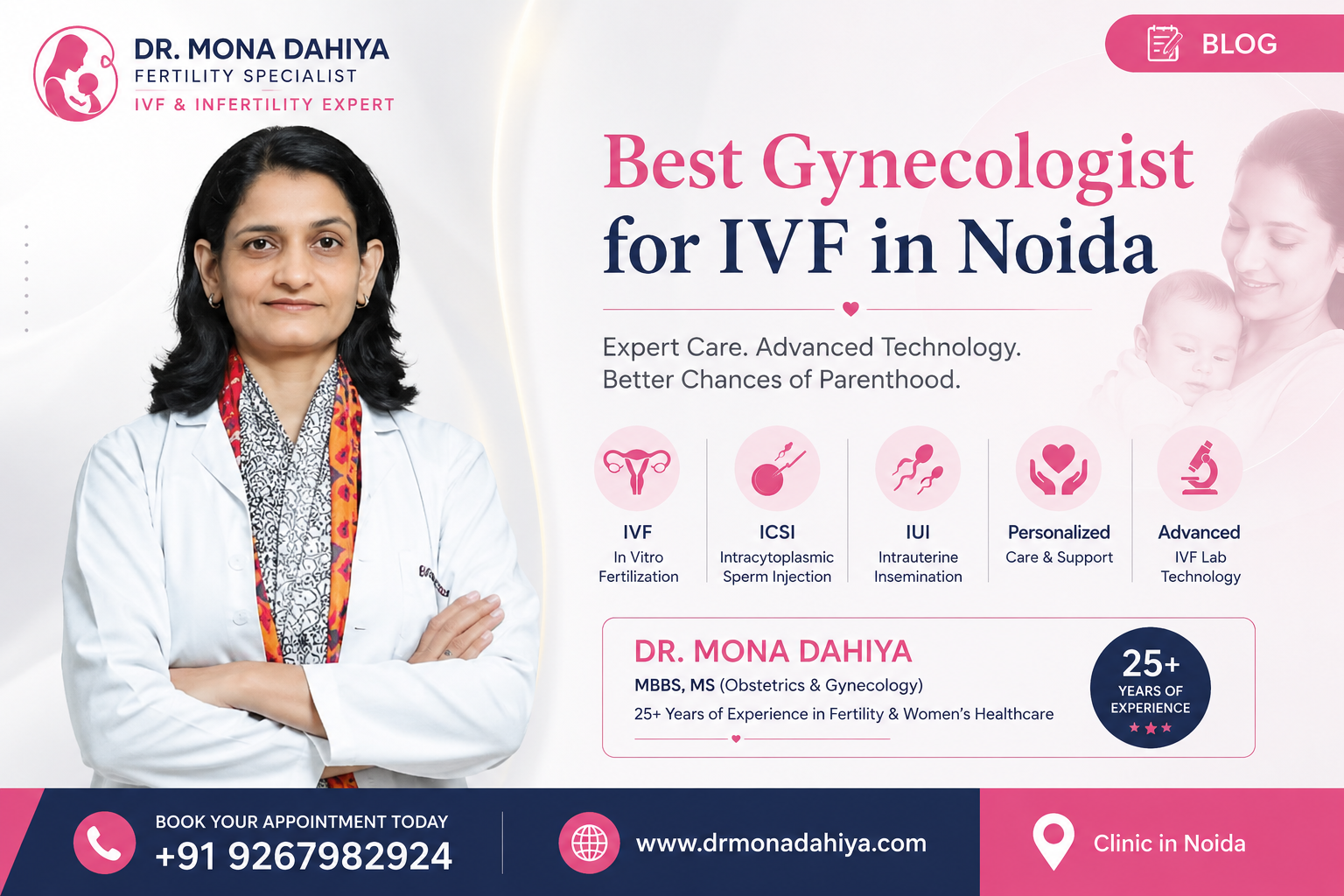 Best Gynecologist for IVF in Noida